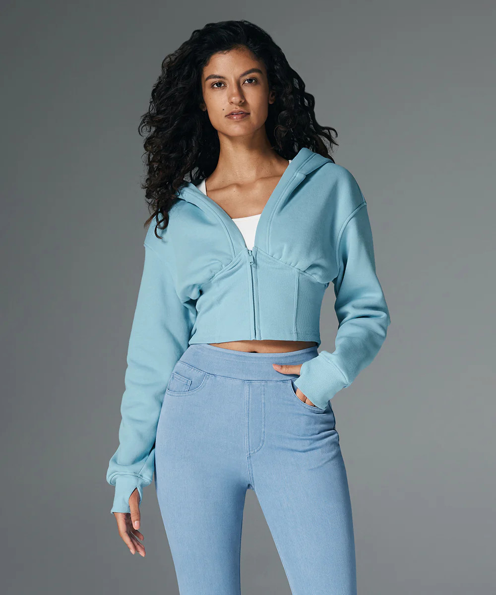 Ease Relaxed Fit Waist-Cinched Hoodie | ShopAthluna