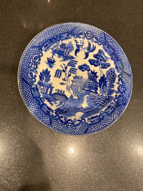 Blue Willow Plates 6 Inch Made in Japan | Etsy | Etsy (US)