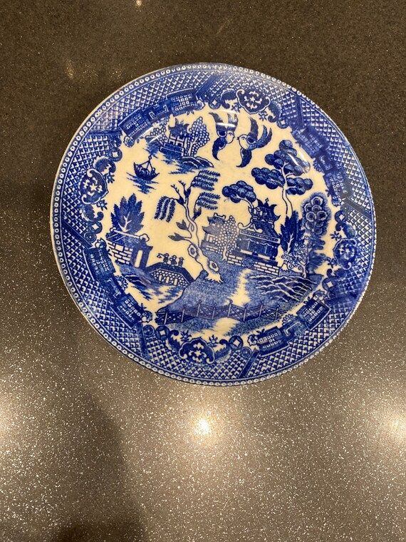 Blue Willow Plates 6 Inch Made in Japan | Etsy | Etsy (US)