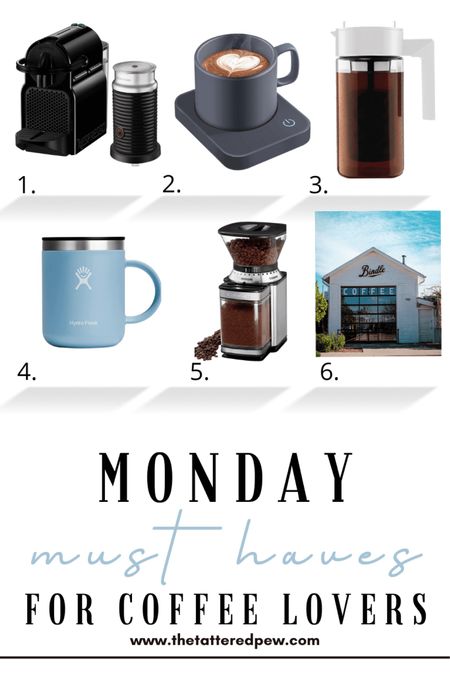 Check out these 6 items perfect for yourself or favorite coffee lover!  Espresso, mug warmer, coffee grinder, cold brew, travel mug

#LTKGiftGuide #LTKhome #LTKunder100