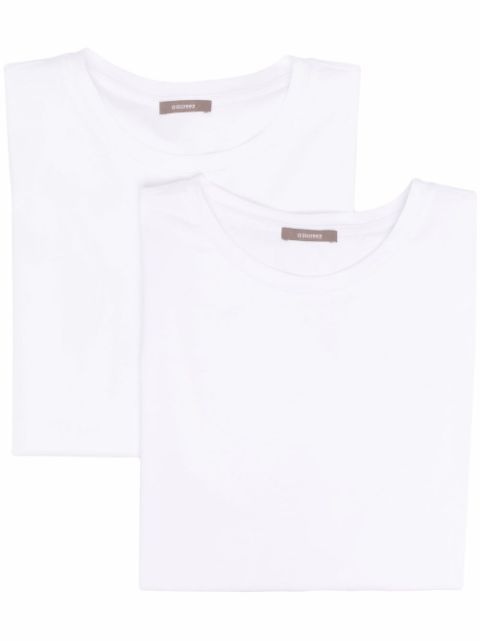 12 STOREEZ two-pack White T-shirts - Farfetch | Farfetch Global