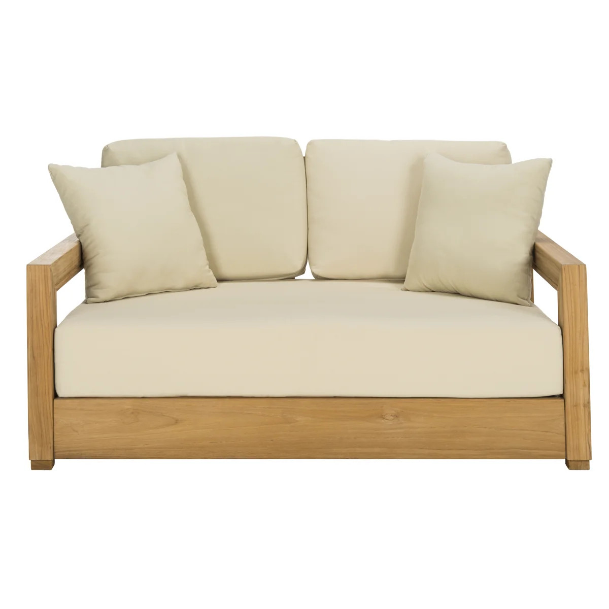 Melrose 52.75" Wide Loveseat with Cushions | Wayfair North America