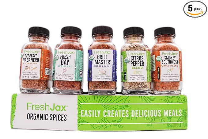 FreshJax Grilling Spice Gift Set, (Set of 5) | Amazon (US)