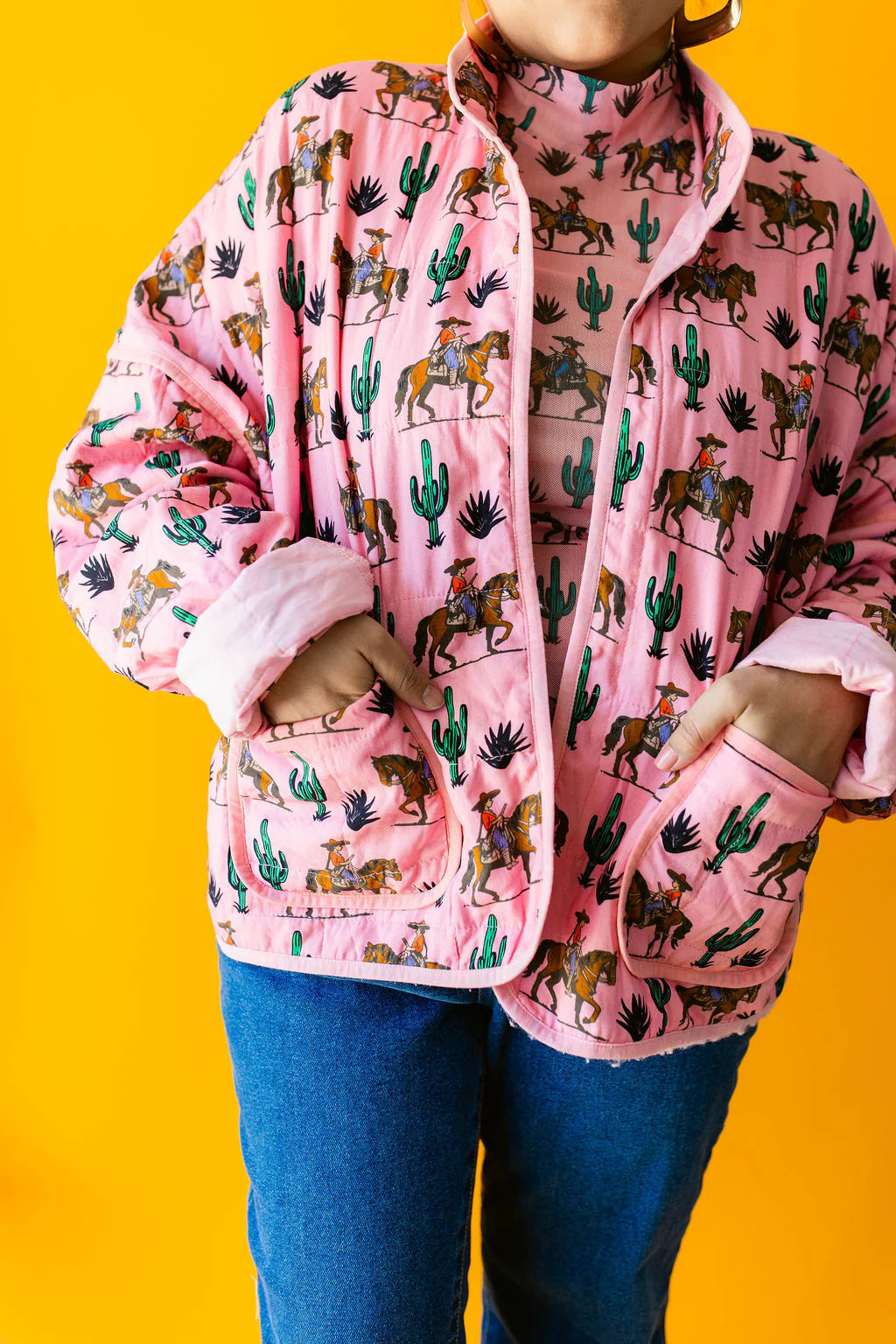 TABY ORIGINAL: Rebel Rose Quilted Jacket In Sizes XS-5X!*** | Shop Taby