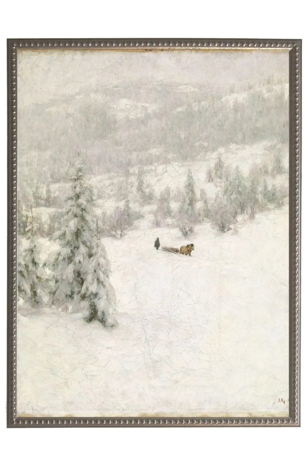 Vintage Winter Wonderland Wall Art | THELIFESTYLEDCO