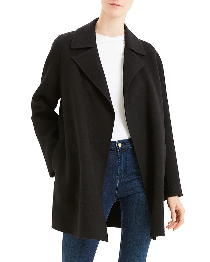 Theory Double-Faced Wool & Cashmere Coat Back to Results -  Women - Bloomingdale's | Bloomingdale's (US)