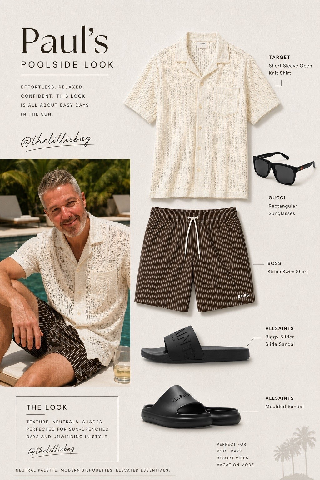 Men’s pool side looks.

#LTKMens #LTKSeasonal #LTKSwim