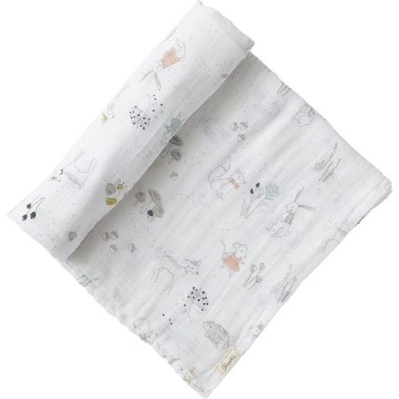 Swaddles | Magical Forest Organic Swaddle (Prints) Pehr | Maisonette | Maisonette