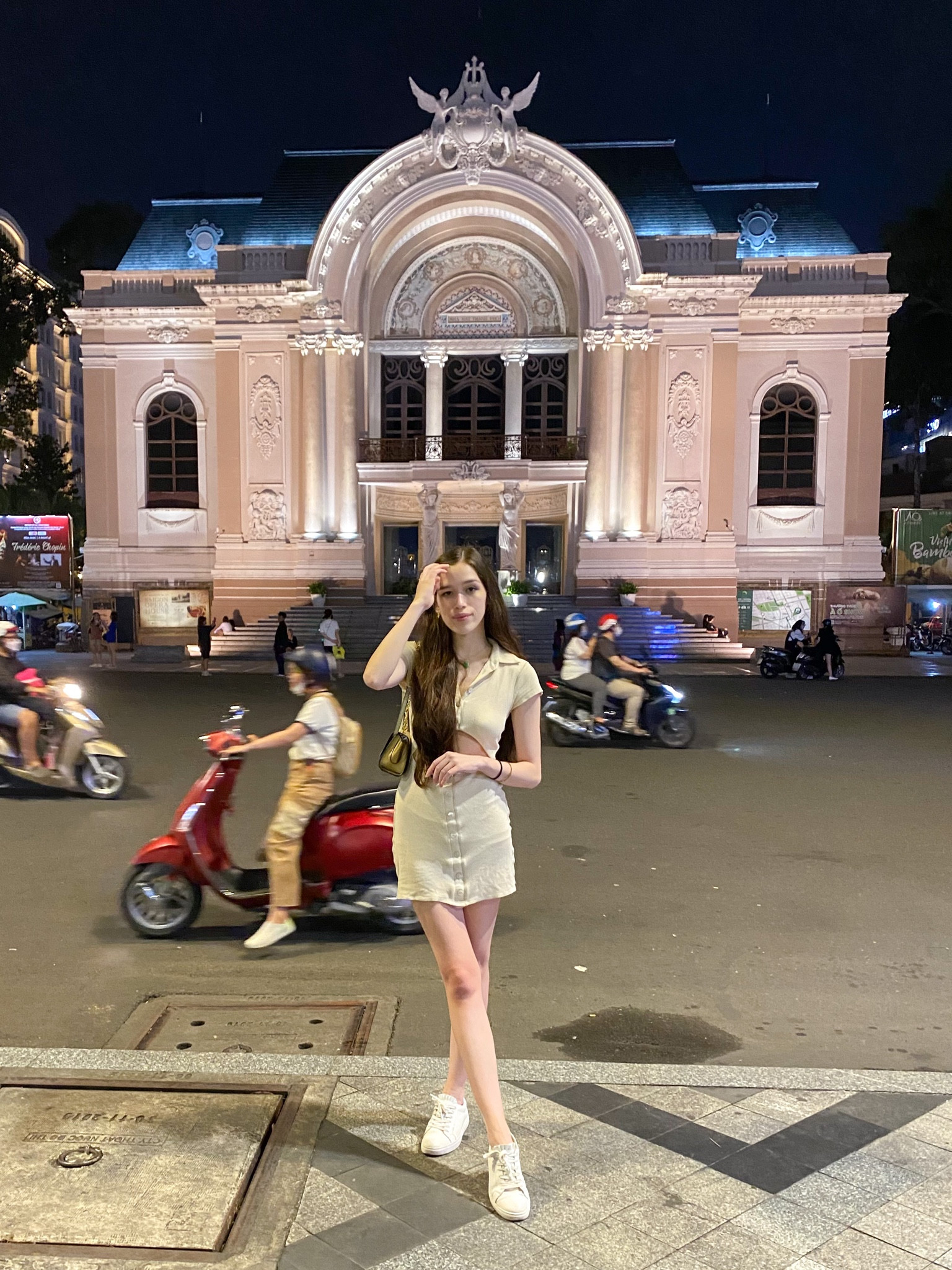 This Revolve polo dress is one of my favorite things to wear when traveling! The knit dress is SO soft and stretchy, flattering, and trendy. Plus, the beige color is a great neutral that matches just about any accessories. To shop follow me on LTK @eva_phan

What to wear in Vietnam, Saigon Opera House, what to pack for Asia, tropical vacation, trendy womens style, everyday dresses

#LTKunder100 #LTKFind #LTKstyletip