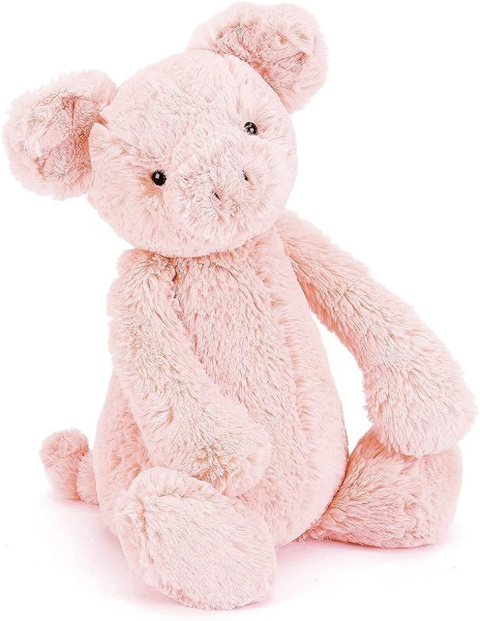 Jellycat Bashful Pig Stuffed Animal, Medium, 12 inches | Amazon (US)