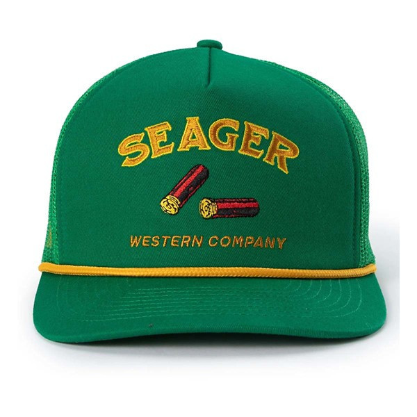 Men's Seager Co. Gone Huntin' Mesh Snapback Hat One Size Green | Scheels