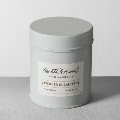 Tin Candle Lavender Eucalyptus - Hearth & Hand™ with Magnolia | Target
