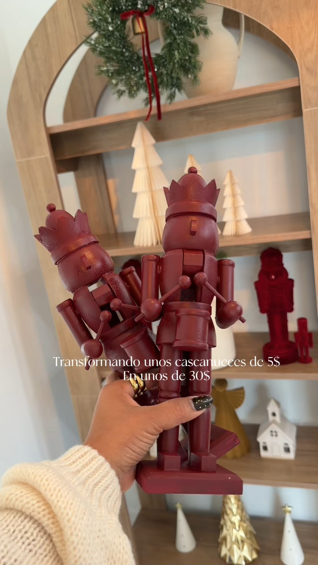 Transforming my $5 nutcracker for about $30

#LTKActive #LTKHoliday #LTKHome