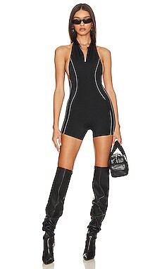 Open Seam Low Back Romper
                    
                    SAMI MIRO VINTAGE | Revolve Clothing (Global)