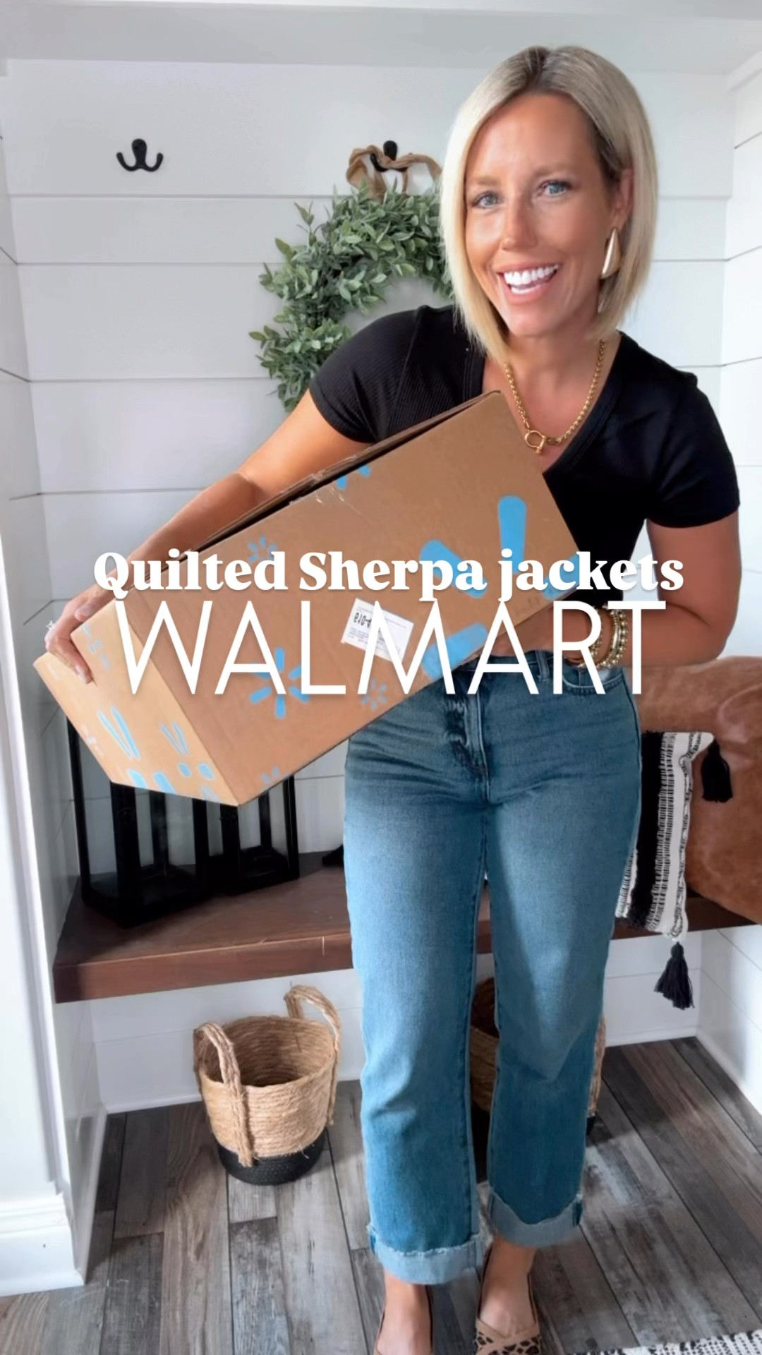 I just found the cutest jackets on Walmart!!!! I love the mix of quilted fabric and sherpa!!! Not super heavy so will make a great fall/early winter jacket!!! 
⬇️⬇️⬇️
Jacket TTS size small
Jeans TTS size 4

#LTKSeasonal #LTKSaleAlert #LTKVideo
