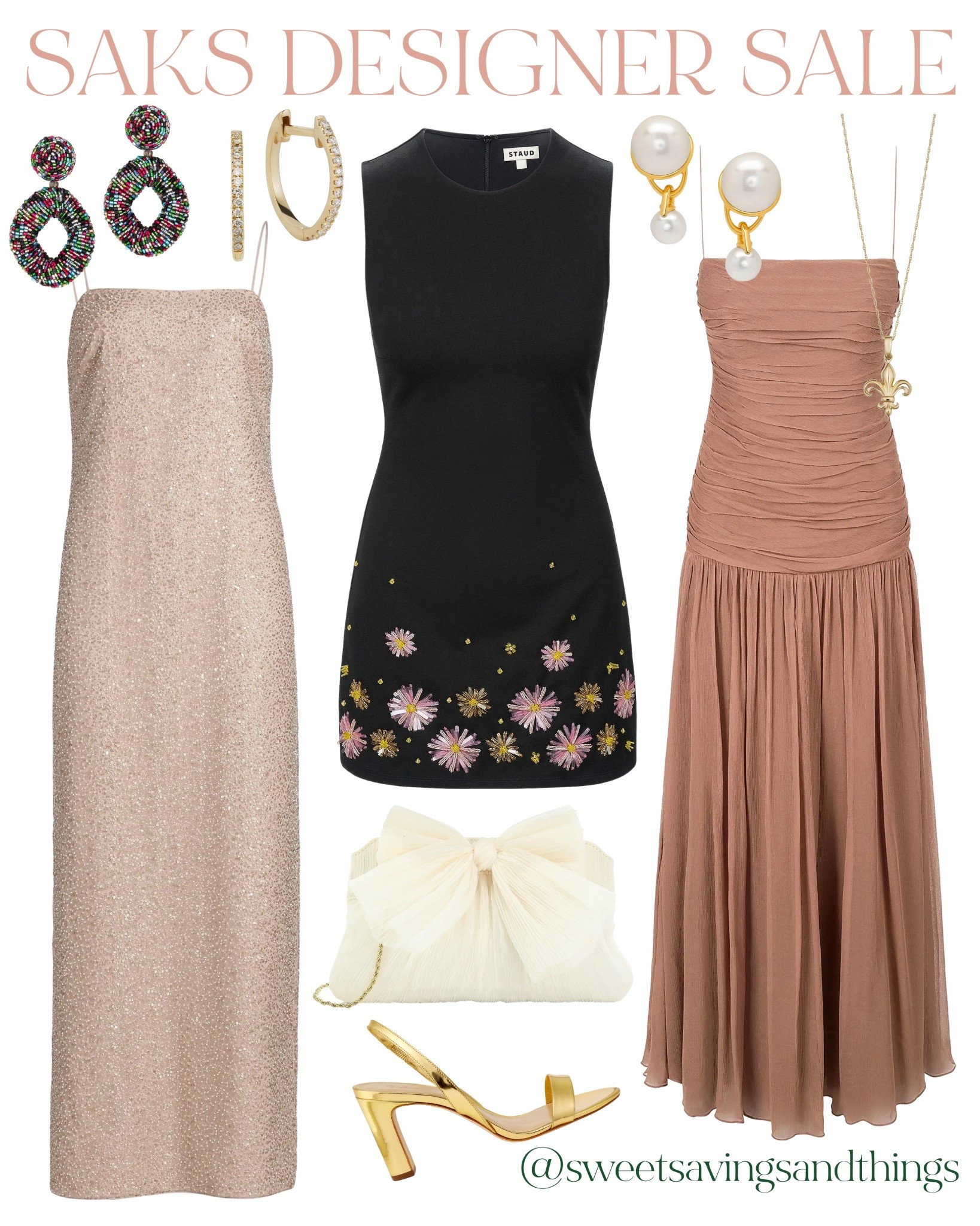 Saks Designer Sale is LIVE! So many great holiday styles & finds up to 50% off! @saks #Saks #SaksPartner