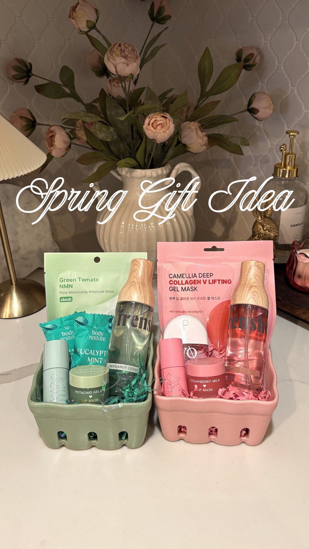 🌷🥝Spring Gift Idea🥝🌷
I love using these berry containers for gifts and I love a theme or color cordinating for a gift as well!
#springgift #giftidea #giftinspo #spring #bestiegift #teachergift #giftsforher 

#LTKBeauty #LTKSeasonal #LTKOver40
