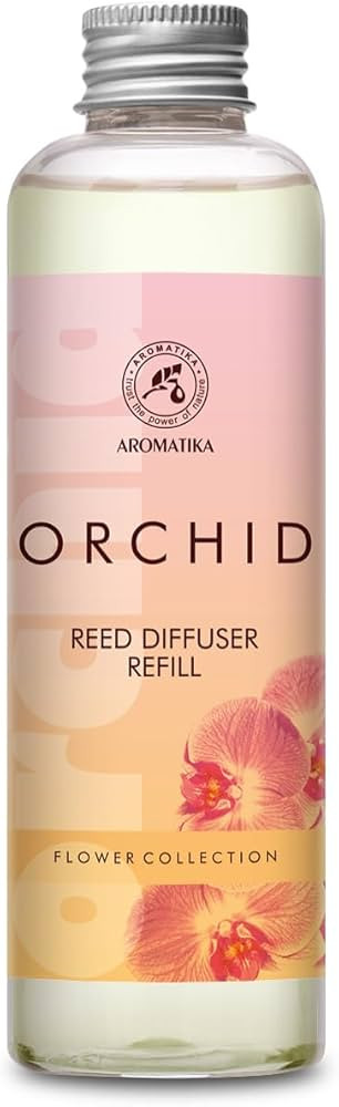 Reed Diffuser Refill Orchid 6.8Fl Oz - Scented Diffuser Refill - Long Lasting Home Fragrance - Ro... | Amazon (US)