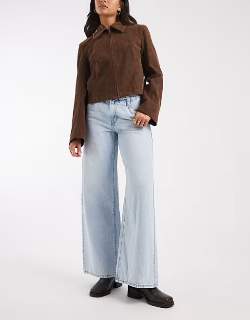 Levi's '94 baggy wide leg jeans in light blue  | ASOS | ASOS (Global)