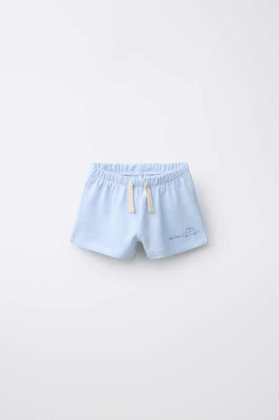 EMBROIDERED SHORTS | Zara US