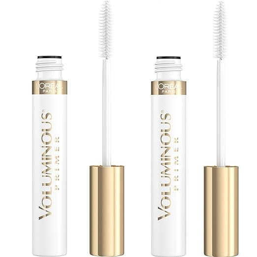 L’Oréal Paris Voluminous Lash Boosting Conditioning Primer Mascara, White Primer, 0.24 Fl Oz.,... | Amazon (US)