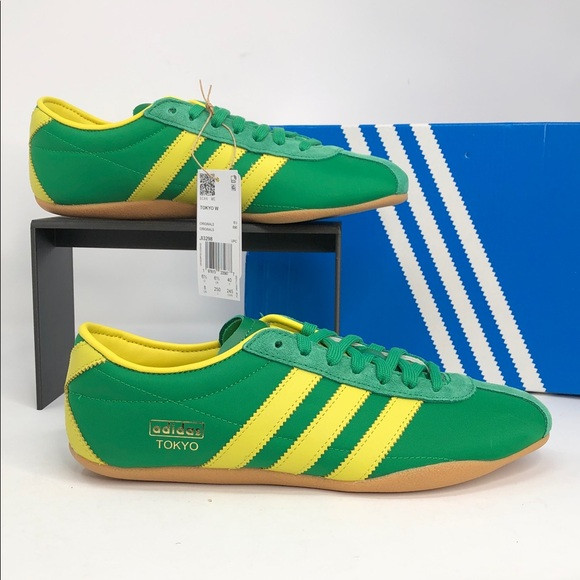 Adidas Women’s Tokyo Green Pure Sulfur JI3298 Sneakers - Size 8 | Poshmark