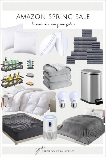 Amazon Spring sale 
Home refresh

Turn over that dusty bedding, re-plump those pillows!  Clean new towels and fresh throws are waiting for you in the Amazon Spring Sale!

Spring, cleaning, refresh, bed, duvet, pillows, blankets, those, towels, shower caddy, air purifier 

#LTKSeasonal #LTKsalealert #LTKhome