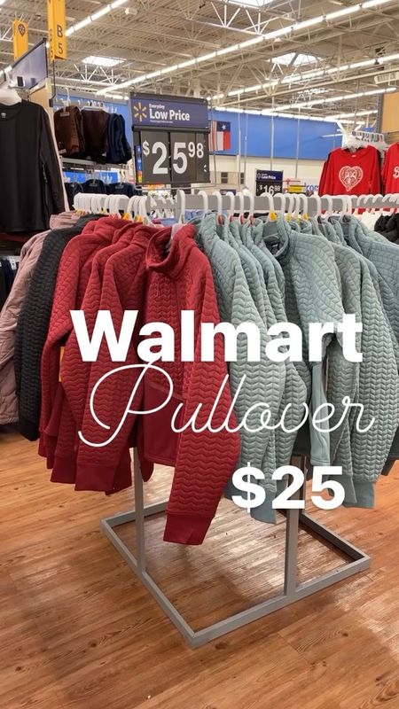 Which color?? This $25 Walmart pullover is so dang good. Such great quality and fit 🥰 also the joggers are on sale for $14. comment, dm or check my stories for links! 
.
#walmart #walmartfinds #walmartfashion #affordablefashion #casualstyle #casualfashion #momstyle #momfashion #fashionreels #fashionreel

#LTKfit #LTKunder50 #LTKsalealert