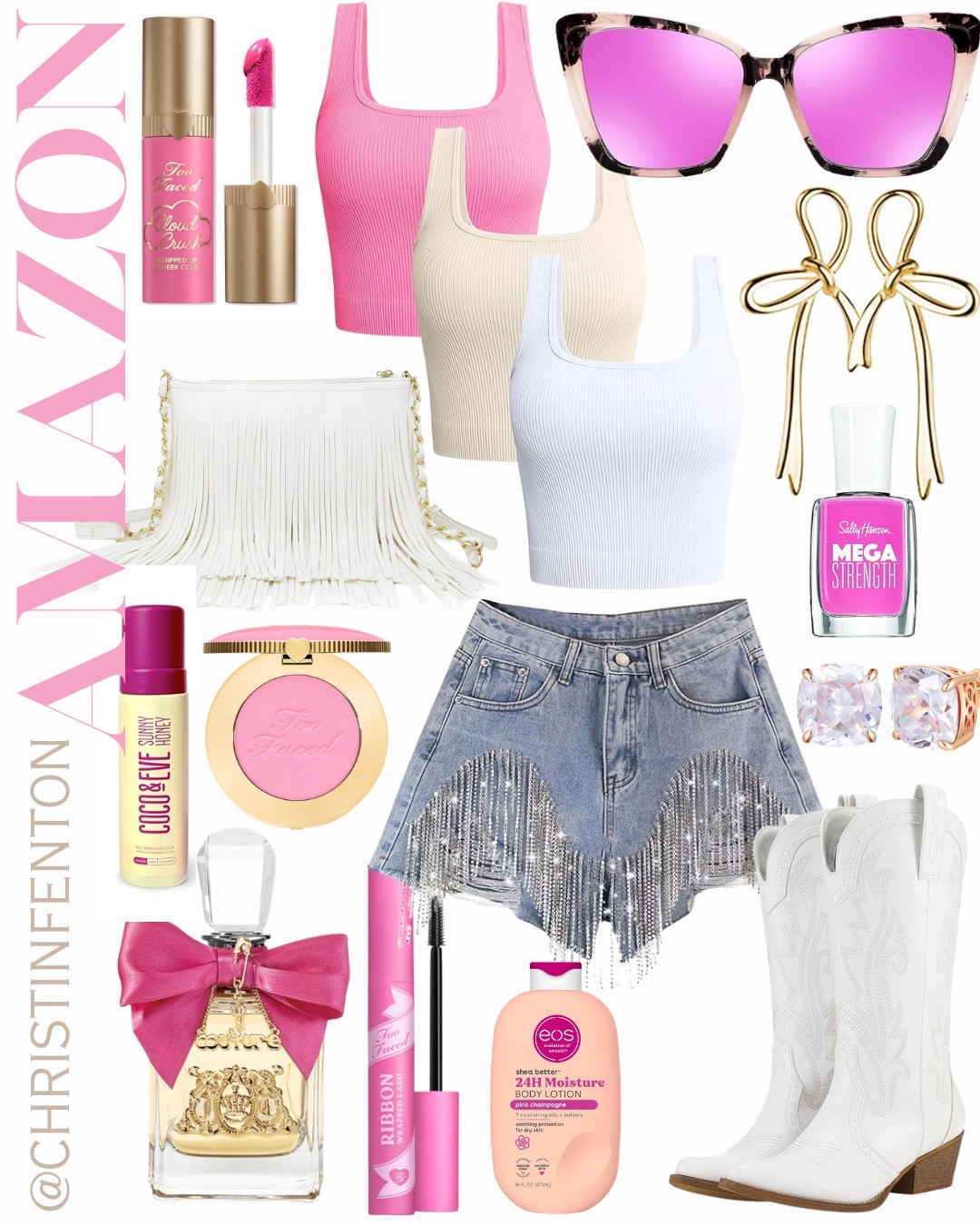 Amazon Favorite Fashion 🎀 summer dresses, summer shorts, crop tops, jean shorts, jewerly and handbags @shop.ltk #liketkit #founditonamazon 🥰 Thank you for shoe shopping with me! 🤍 XO Christin

#LTKdayinmylife #LTKSaleAlert #LTKActive