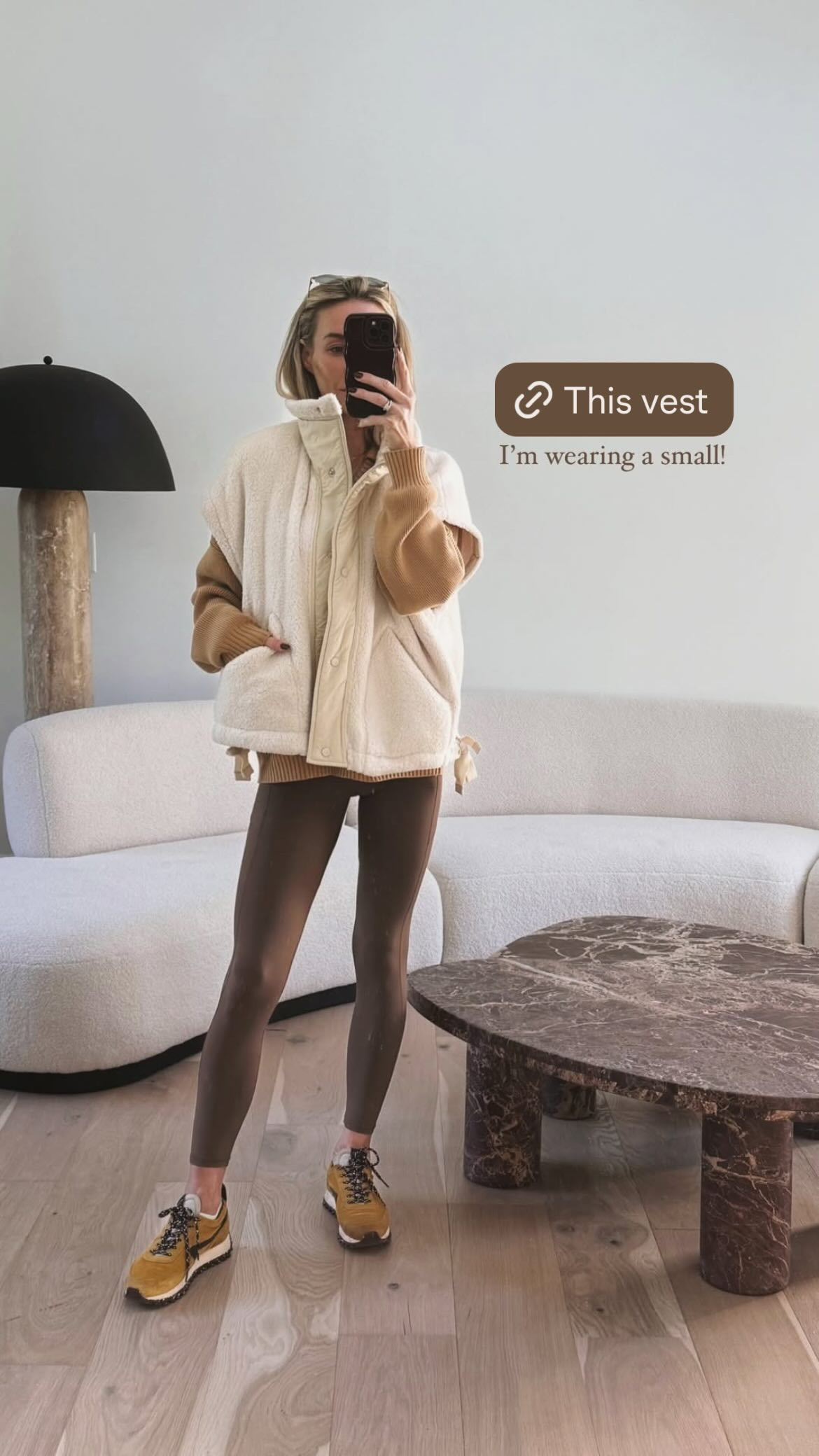 Obsessed with this Free People vest! It's so warm & cozy! 

 #LTKSeasonal #LTKStyleTip