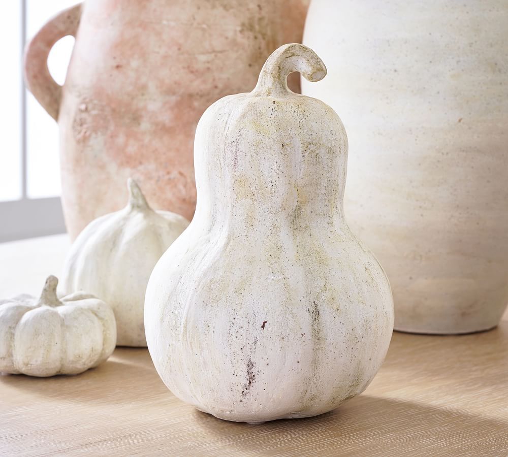 Handcrafted Terracotta Pumpkins | Pottery Barn (US)