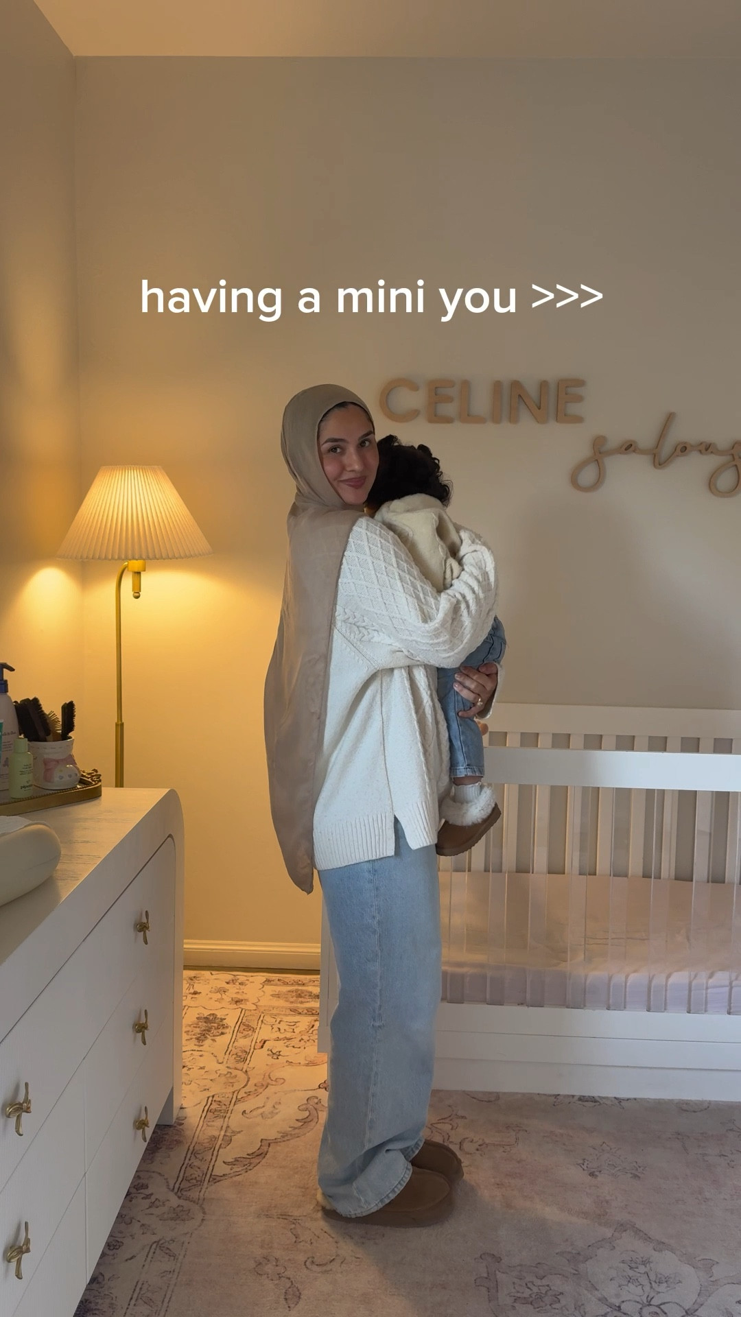 Mommy and me outfits 🤎 my exact sweater isn’t available anymore but I linked very similar! 

#LTKSeasonal #LTKmomlife #LTKFindsUnder50