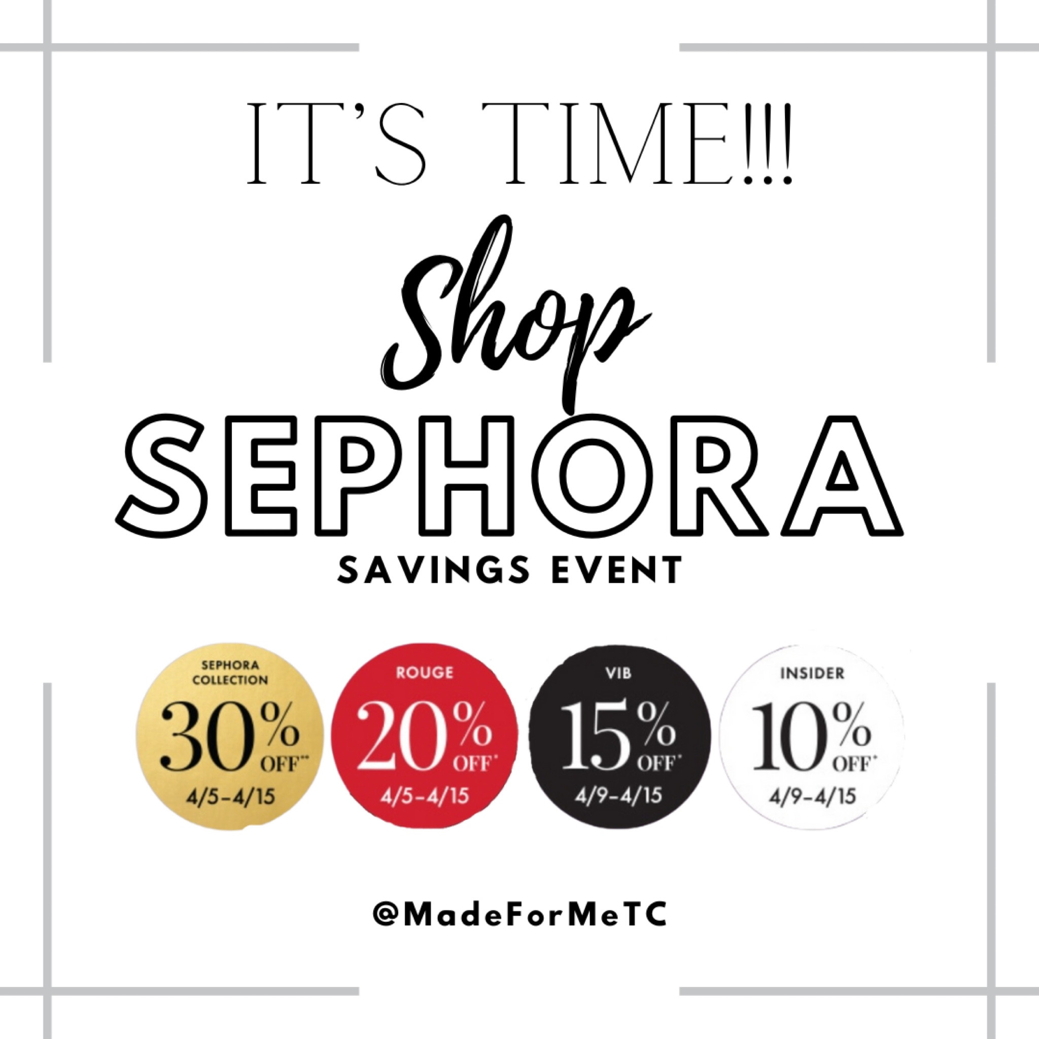 I’ll be posting my favorite Sephora buys for the Sephora Savings Event! 

#LTKsalealert #LTKxSephora #LTKbeauty