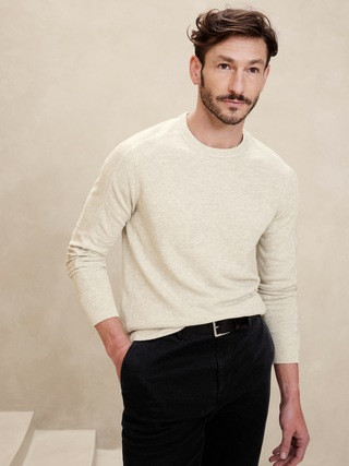 Double-Knit Crew-Neck T-Shirt | Banana Republic (US)