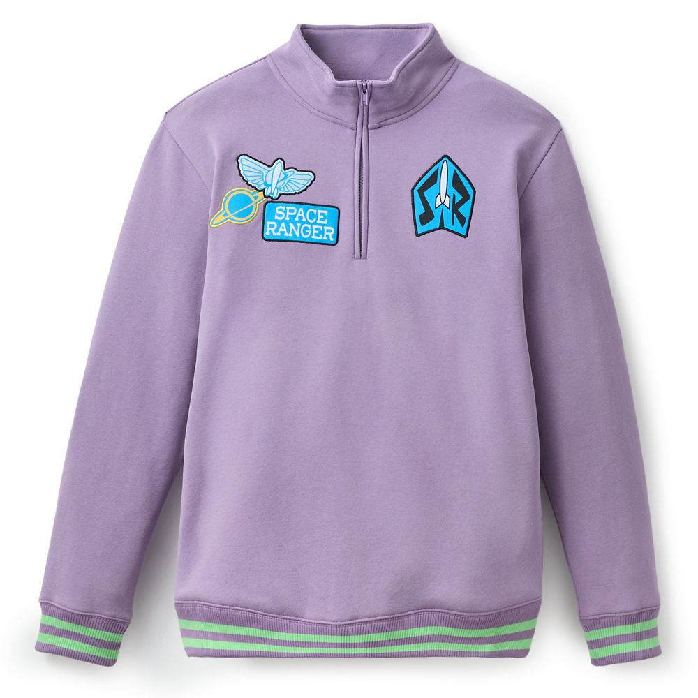 Buzz Lightyear 1/4 Zip Pullover for Men – Toy Story 30th Anniversary | Disney Store