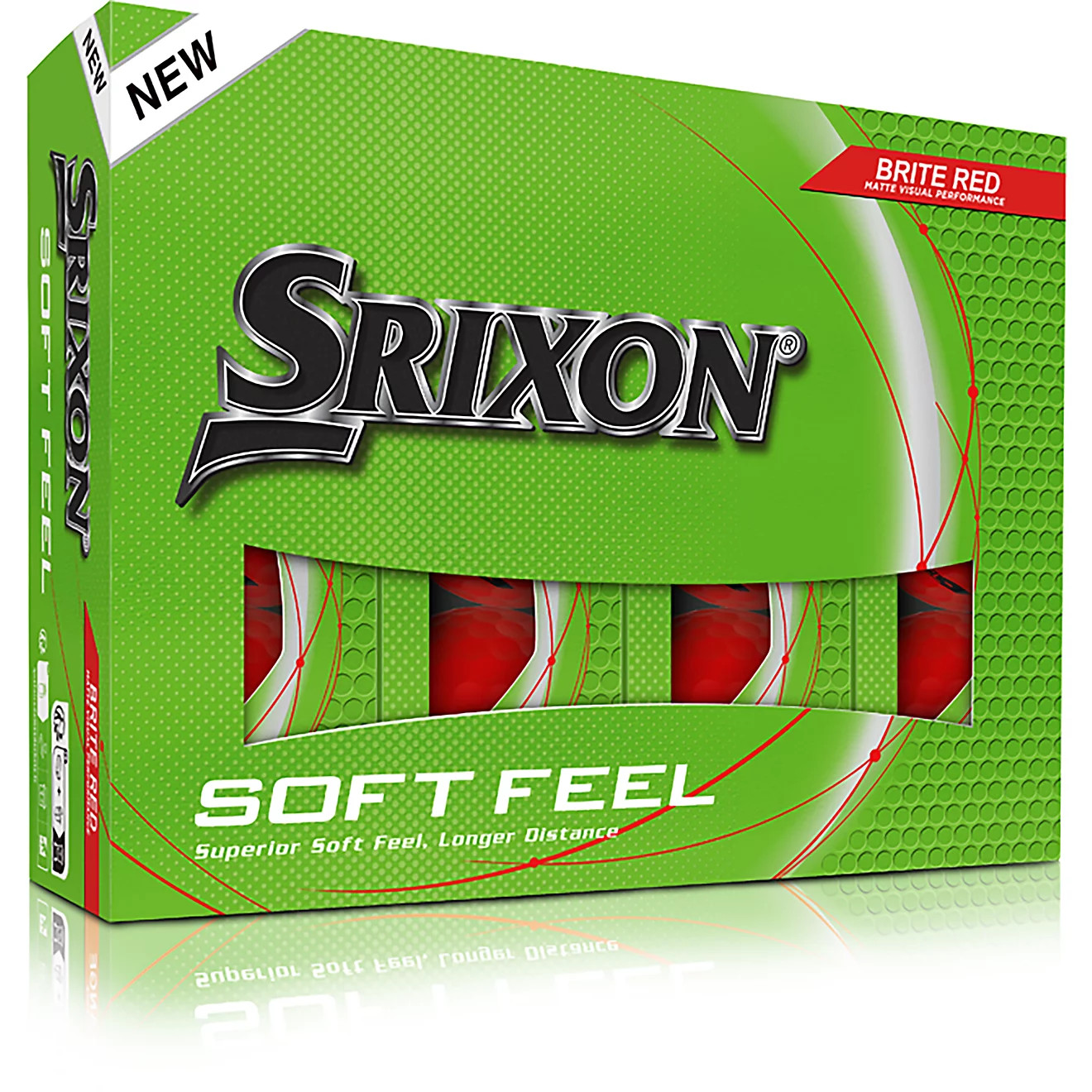 SRIXON Soft Feel Brite Green Golf Balls 12-Pack | Academy Sports + Outdoors