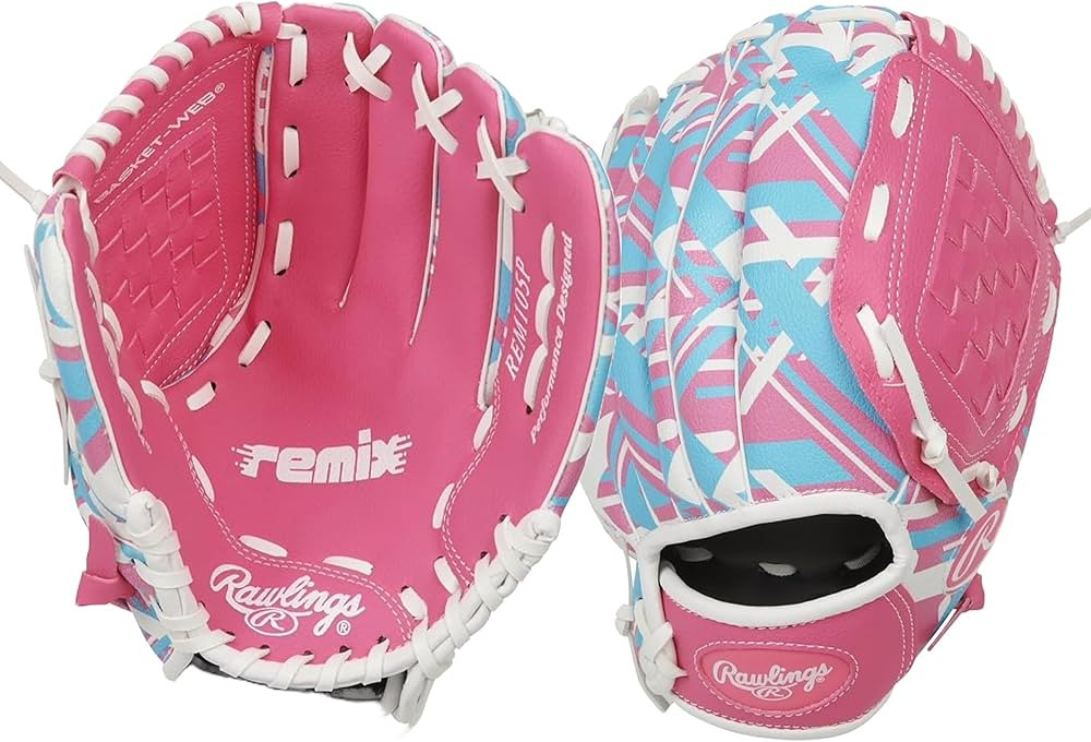 Rawlings | Remix T-Ball & Youth Baseball/Softball Glove | Sizes 9" - 10.5" | Amazon (US)