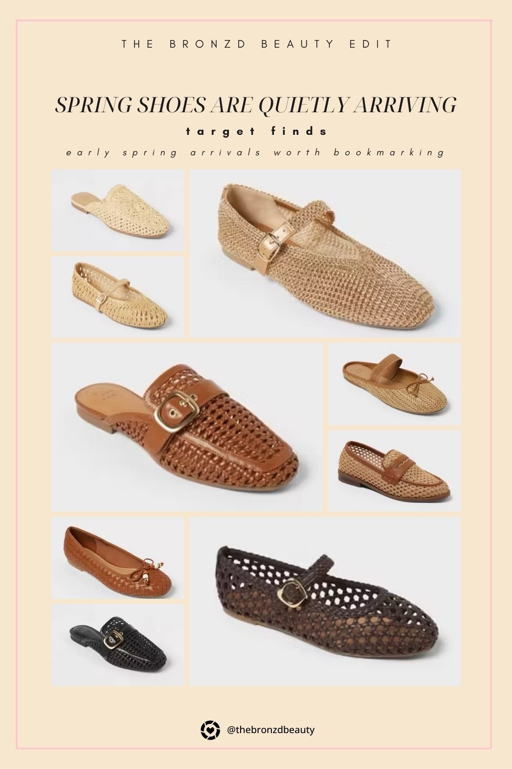 target spring shoe arrivals, woven flats and loafers, chic comfortable everyday shoes, early spring finds, neutral capsule wardrobe footwear, save now shop later

#LTKSeasonal #LTKWorkwear #LTKOver40