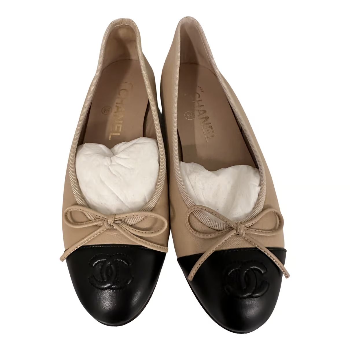 Chanel Women's Ballet flats | Buy or Sell Designer shoes - Vestiaire Collective | Vestiaire Collective (Global)
