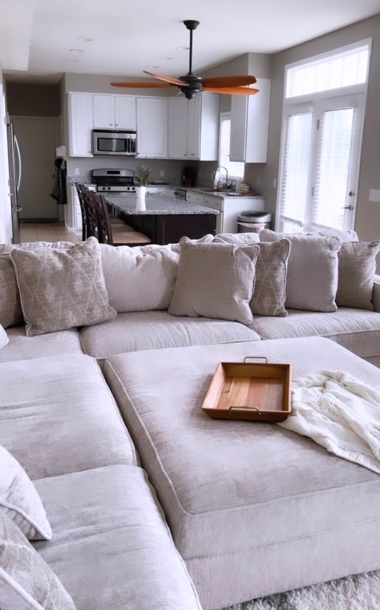 Large home sectional sofa 🤎

#sectional #livingroom 



#LTKHome