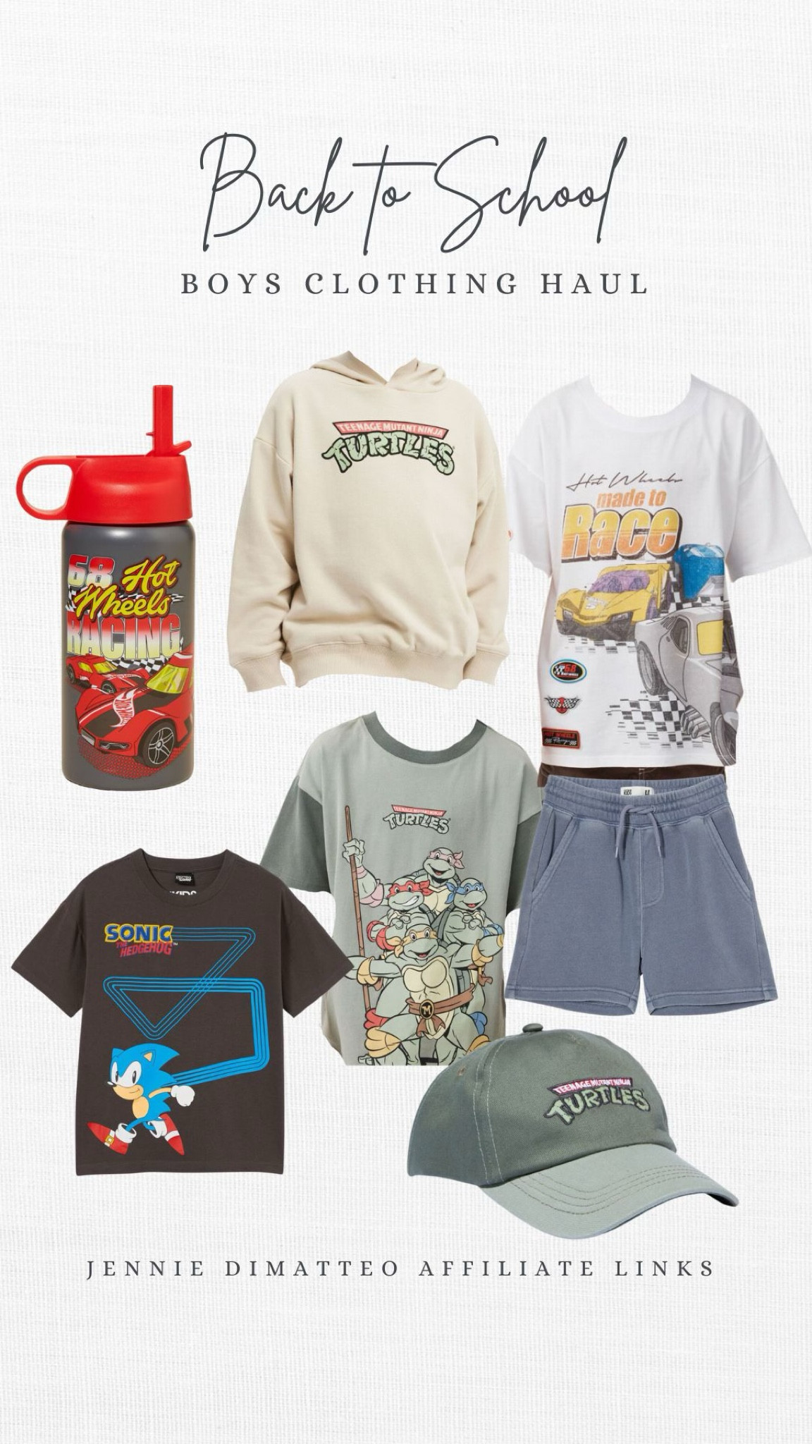 Back to school haul for what I got my son from Cottonon Kids!

Boys back to school clothes. Boys shirts. Teenage mutant ninja turtle shirt. Tmnt shirt. Boy clothes. Boy fashion. Preschool clothes. Back to school shopping. Sonic shirt  

#LTKKids #LTKFamily #LTKBacktoSchool