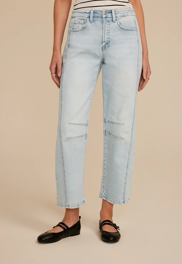 Flying Monkey™ High Rise Barrel Jean | Maurices