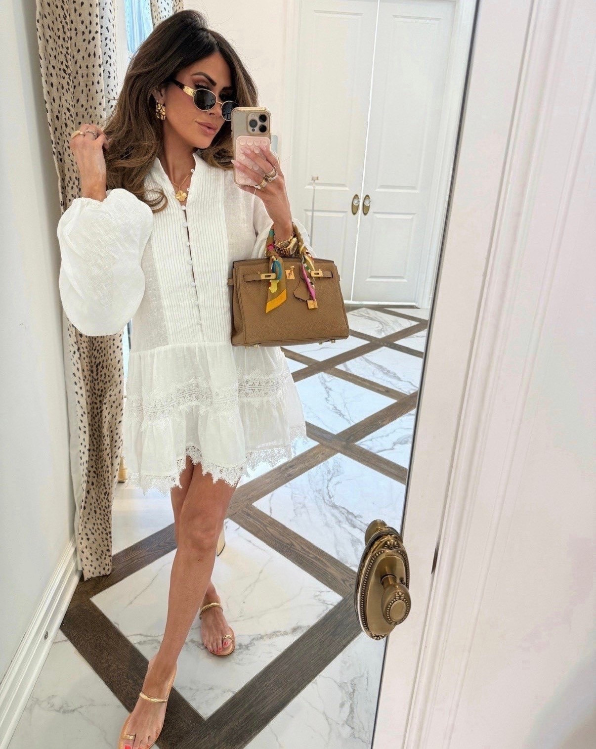 Wearing a size 4 in dress. 

Revolve finds, white dress, Easter dress, spring dress, sandals, dolce vita, Hermes bag, Emily Ann Gemma, Hermes birkin 25 chai, Spring outfits, Date night outfits, Vacation outfits beach#LTKspring

#LTKSeasonal #LTKmomlife #LTKootd