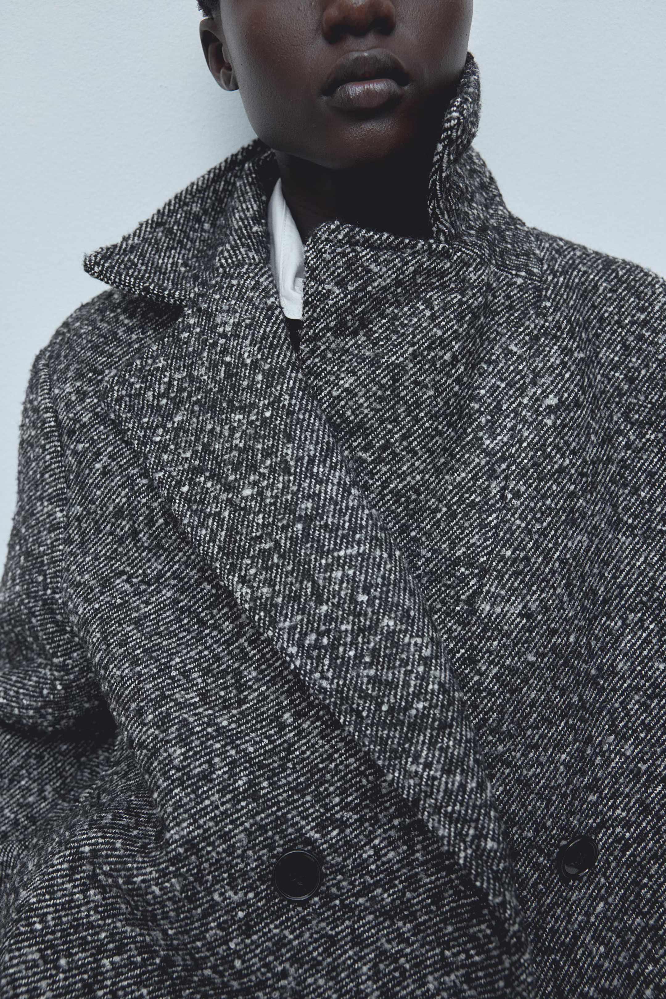 Short Pea Coat - Light beige - Ladies | H&M US | H&M (US + CA)