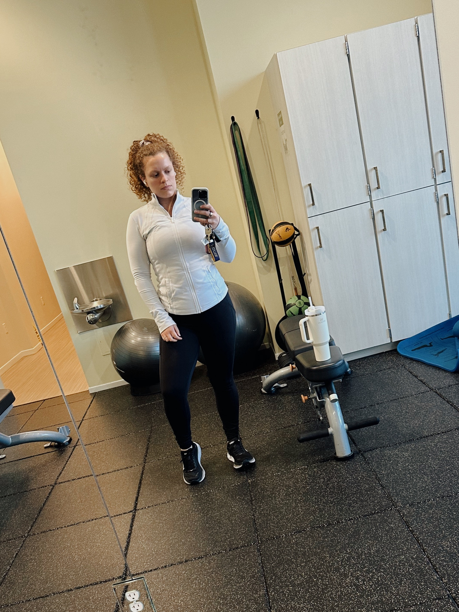 Early morning workouts are getting harder as the sun is rising later in the morning now 😅 I’m loving my lululemon define jacket though! 

#LTKfitness #LTKSeasonal #LTKmidsize