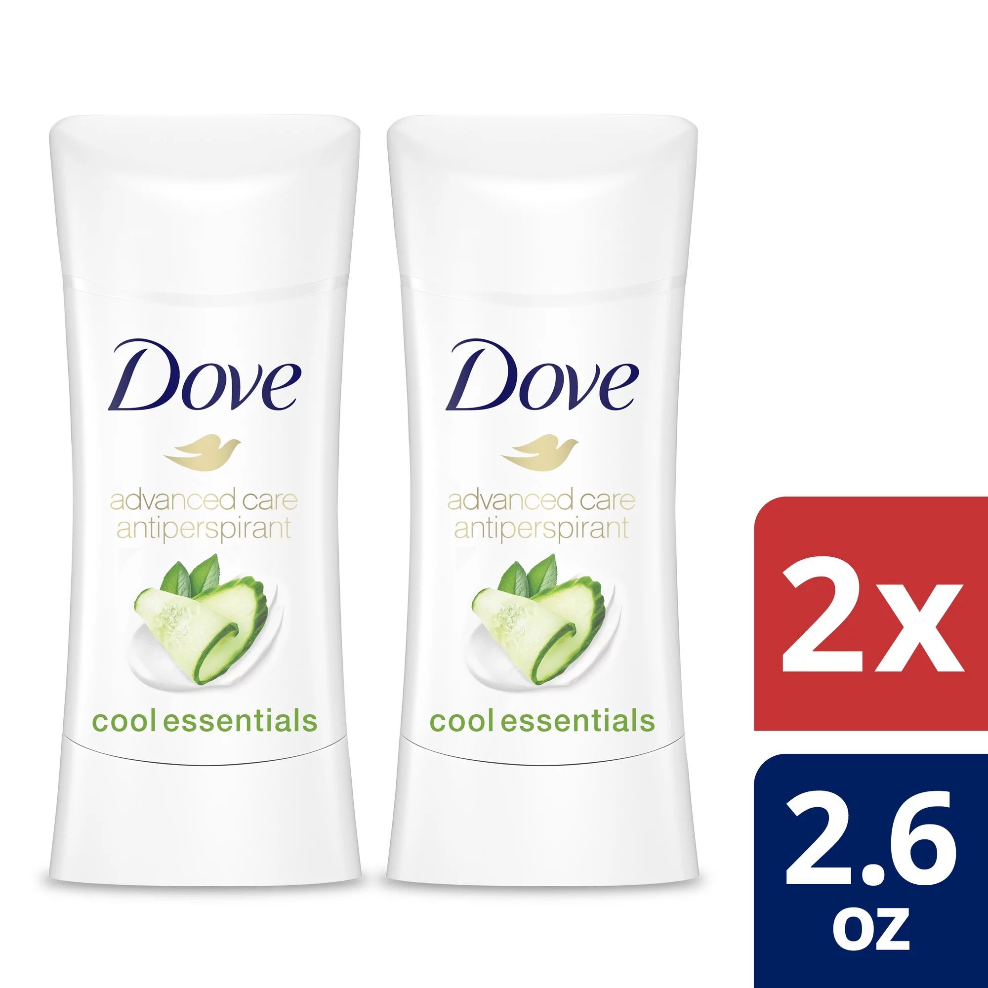 Dove Advanced Care Antiperspirant Cool Essentials For 48 Hour Protection And Soft And Comfortable... | Walmart (US)