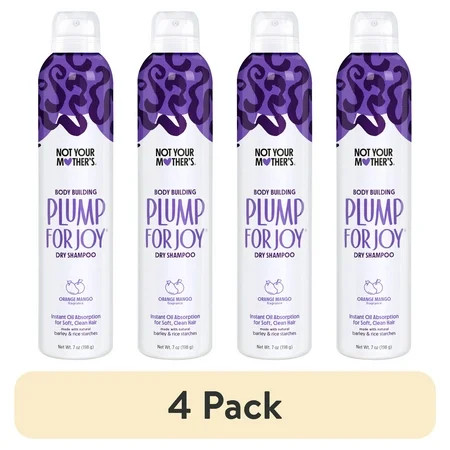 (4 pack) Not Your Mother's Plump for Joy Body Building Dry Shampoo, 7 oz | Walmart (US)