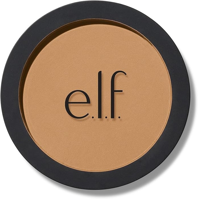 e.l.f. Primer-Infused Bronzer, Long-Lasting, Lightweight & Buildable Powder Bronzer, Delivers A M... | Amazon (US)