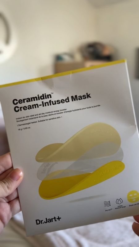 The Dr. Jart Ceramidin Cream Infused Mask stays put and snug on the face to ensure it does not move, slip or slide all over the face. It’s very hydrating and left my skin feeling nourished and ready for the day. 

#LTKbeauty #LTKunder50 #LTKFestival
