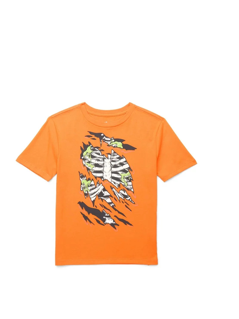 Way to Celebrate Boys Halloween T-Shirt, Sizes 4-18 - Walmart.com | Walmart (US)